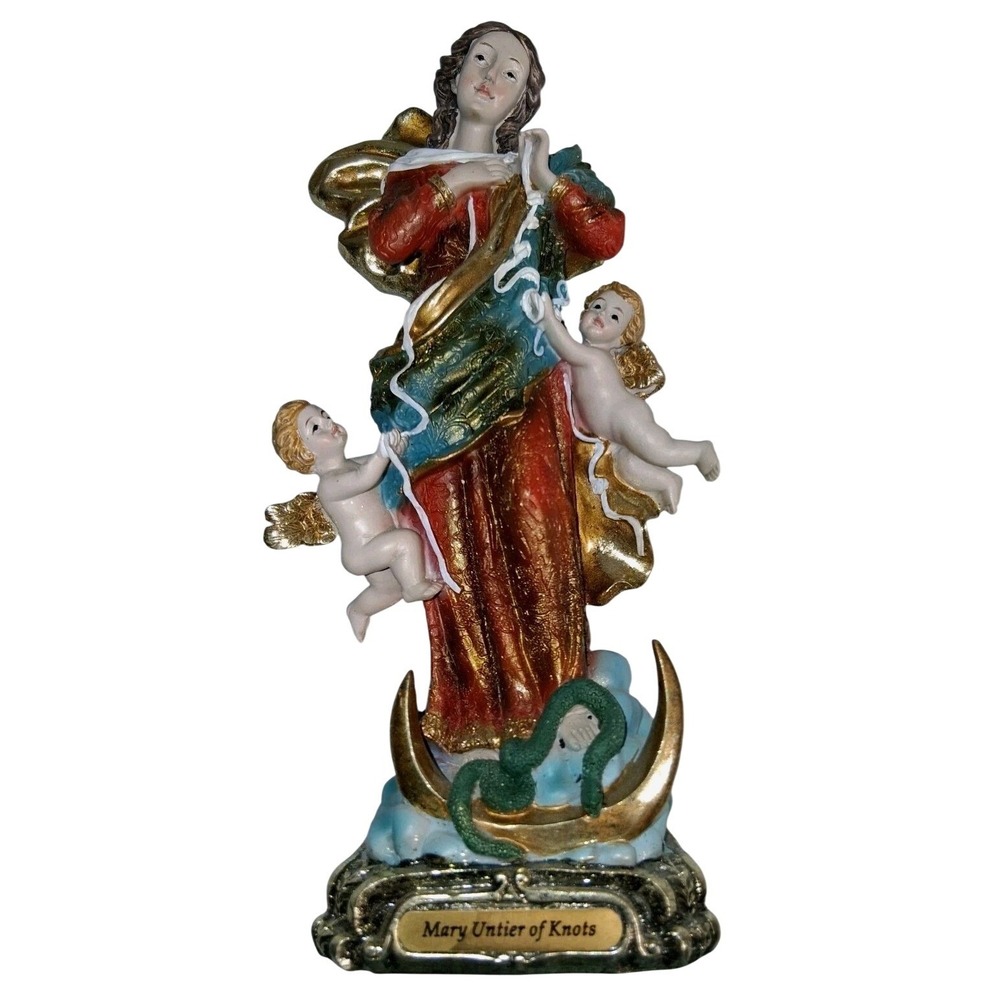 Our Lady Undoer (Untier) of Knots 8" Statue